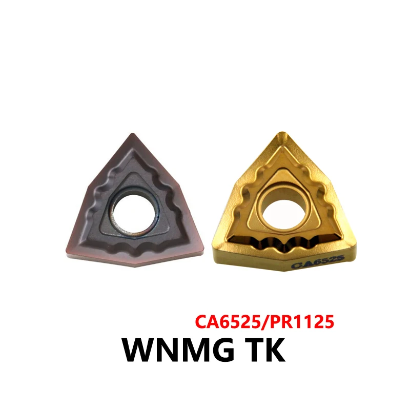 Carbide Inserts Original WNMG080404TK WNMG080408TK CA6525 CNC Lathe Tools WNMG080404 WNMG080408 TK Turning Cutter WNMG 080404 TK