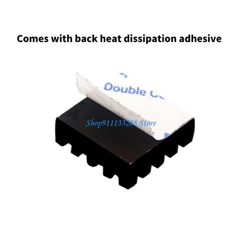 G88D Cooling Heat Sink Aluminum Heatsink Cooling Radiator For 3B Development Board Passive Cooling Module Accessories