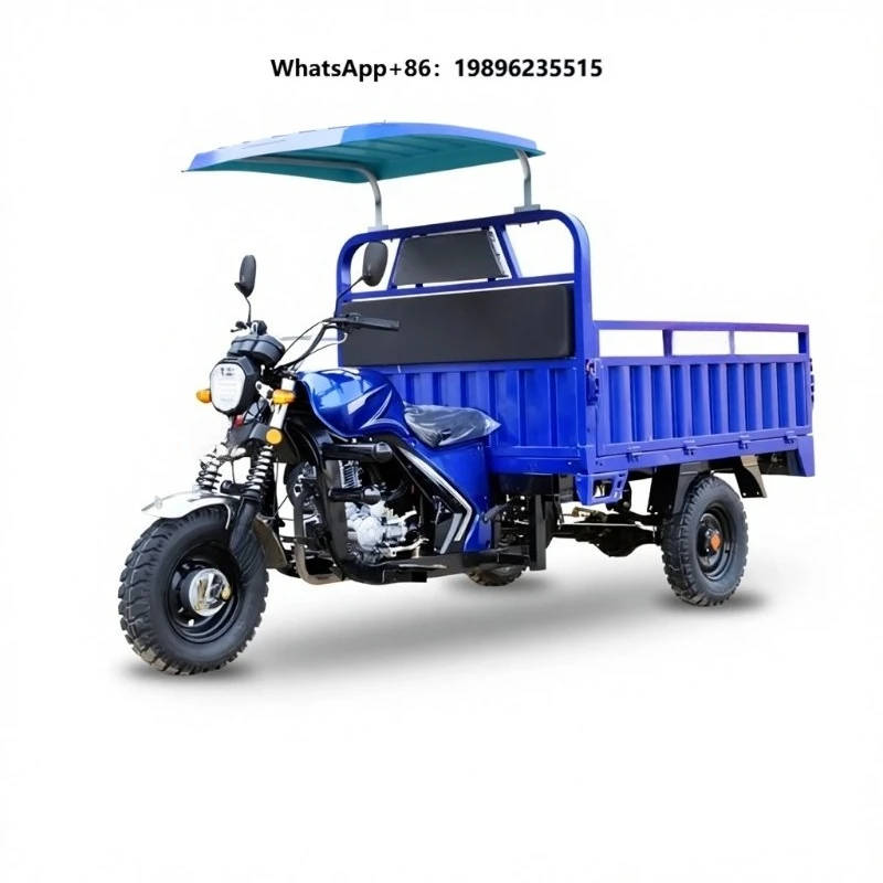 Electric Cargo Tricycle  Agricultural Freight Water-Cooled Cross-Border Quality Can Be Licensed