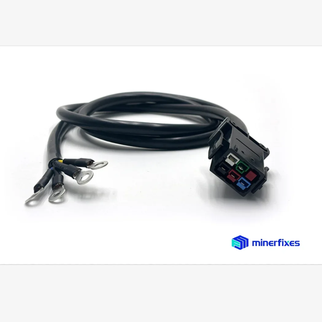 Antminer T21 P33 power cord  380V Power Wire Cable Power Extension Cord 4*2.5mm 5000W For Bitmain