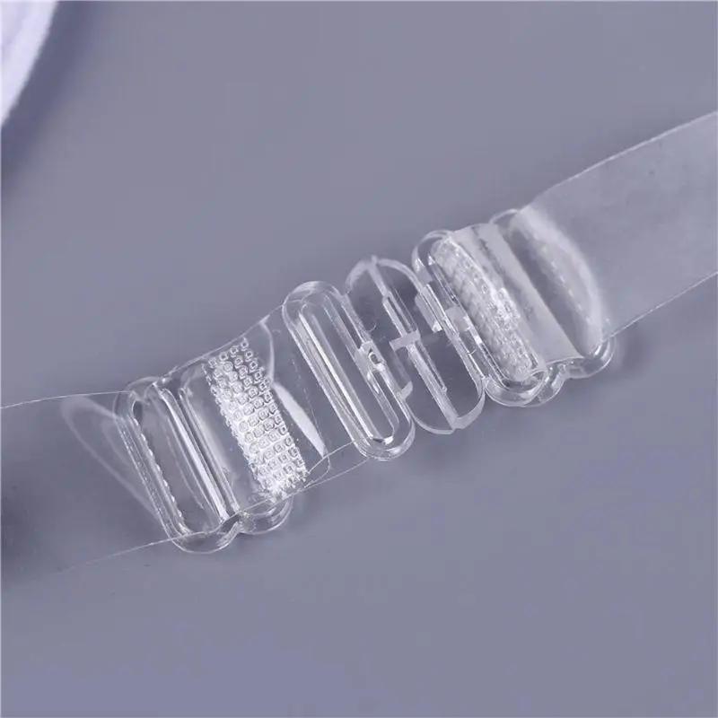 L38E 2017 Transparent Clear Push Up Bra Strap Invisible Bras Women Underwire 3/4 Cup