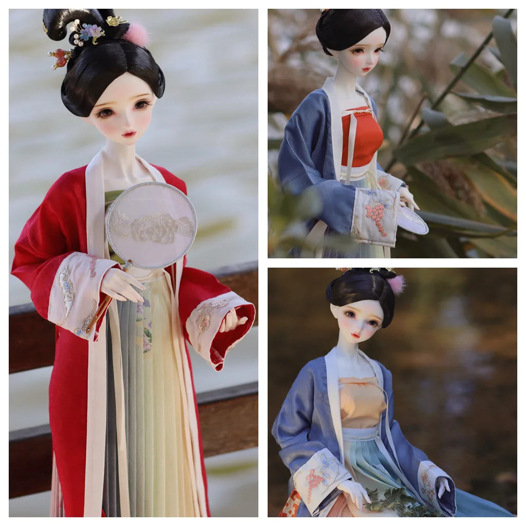 

1/4 1/3 весы BJD, древний костюм, китайское платье феи Hanfu, наряд для BJD/SD MSD SD13, аксессуары для кукол больших девочек A1258