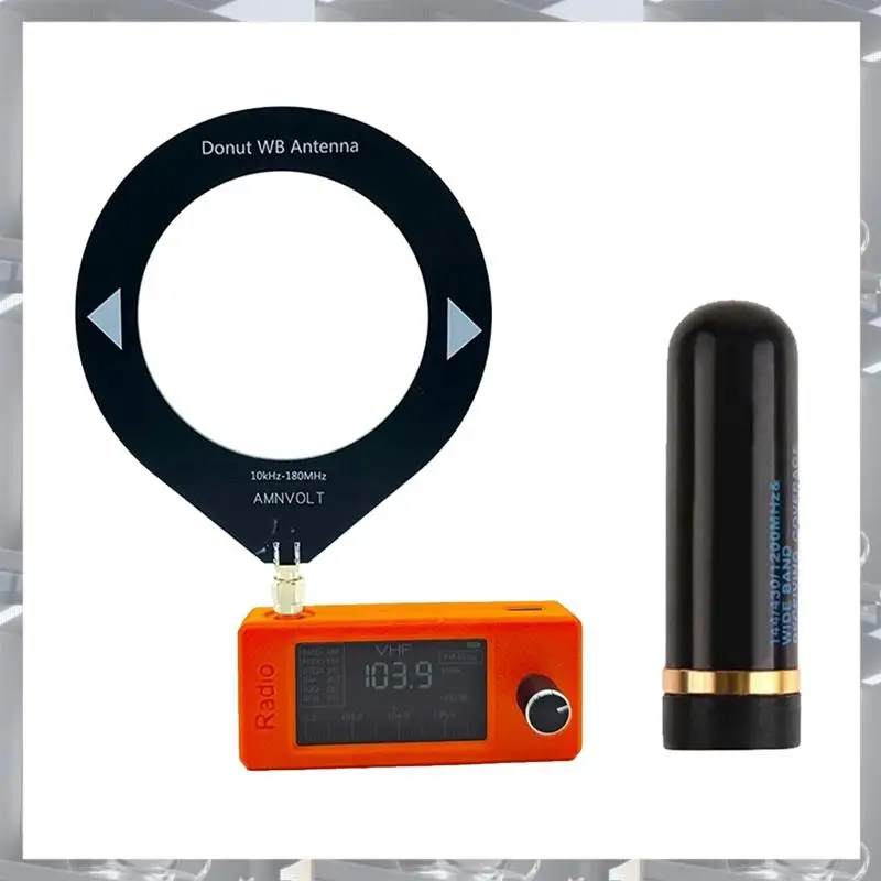 

SI4732 Radio Receiver 10Khz-180Mhz+Rough Antenna Portable Shortwave Radio Receiver SW LW AM FM SSB SI4732 Radio