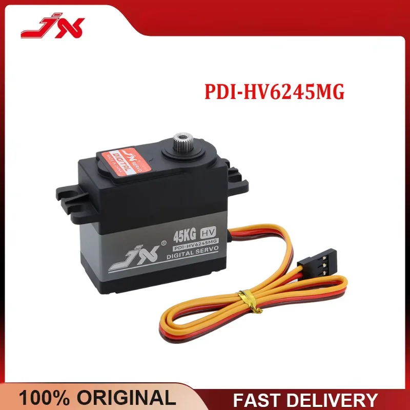 JX PDI-HV6245MG 45KG Waterproof HV Digital Servo High Torque Metal Gear for RC Car Crawler Boat Helicopter