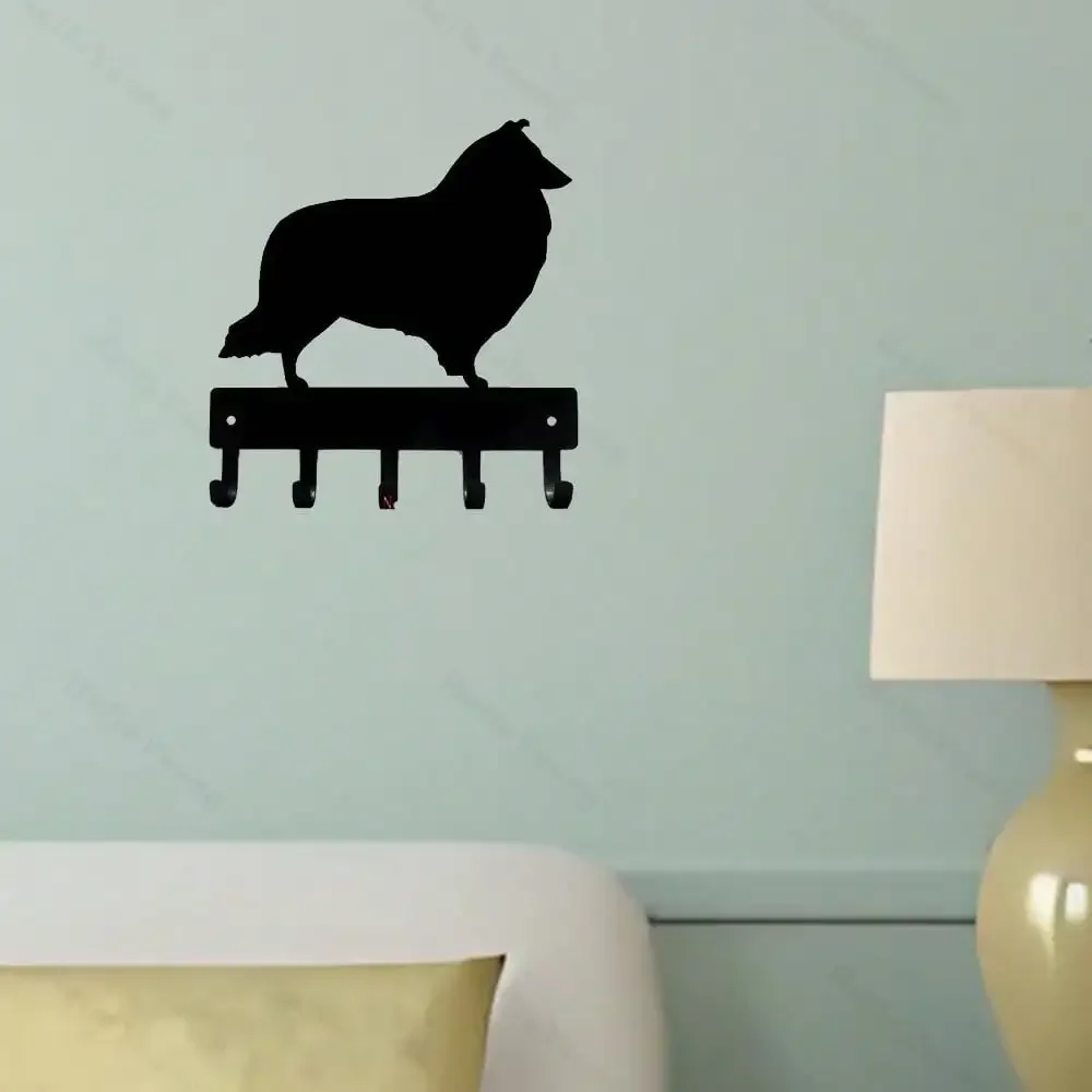 Black Metal Wall Hook Modern Decorative Coat Hat Towel Organizer Heavy Duty Mounted Hardware Storage Rack forEntryway Home Decor