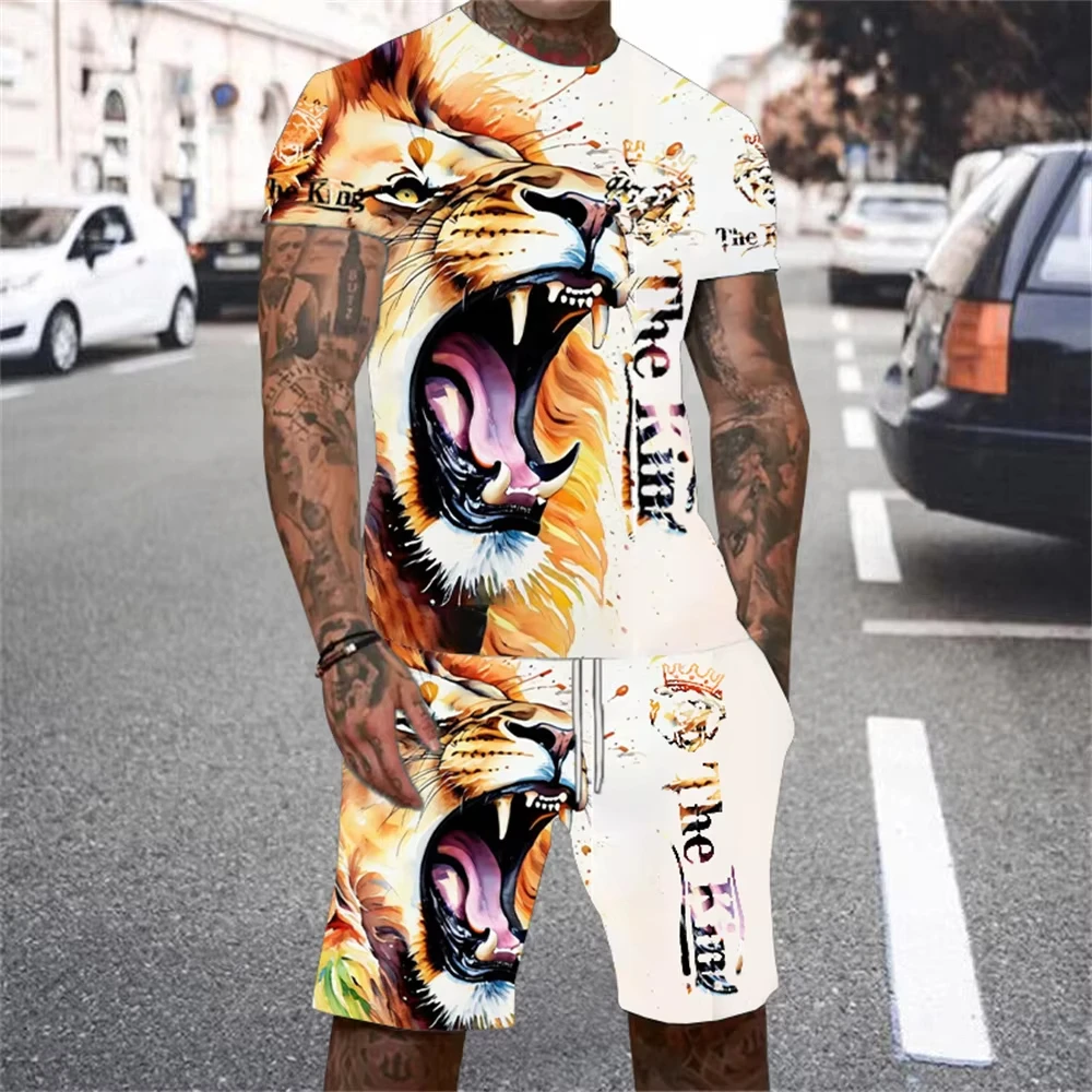 

2025-26 Summer New Best-selling Fashion Luxury Comfortable Sweat-absorbing Suit Travel Business Versatile T-shirt Shorts Suit