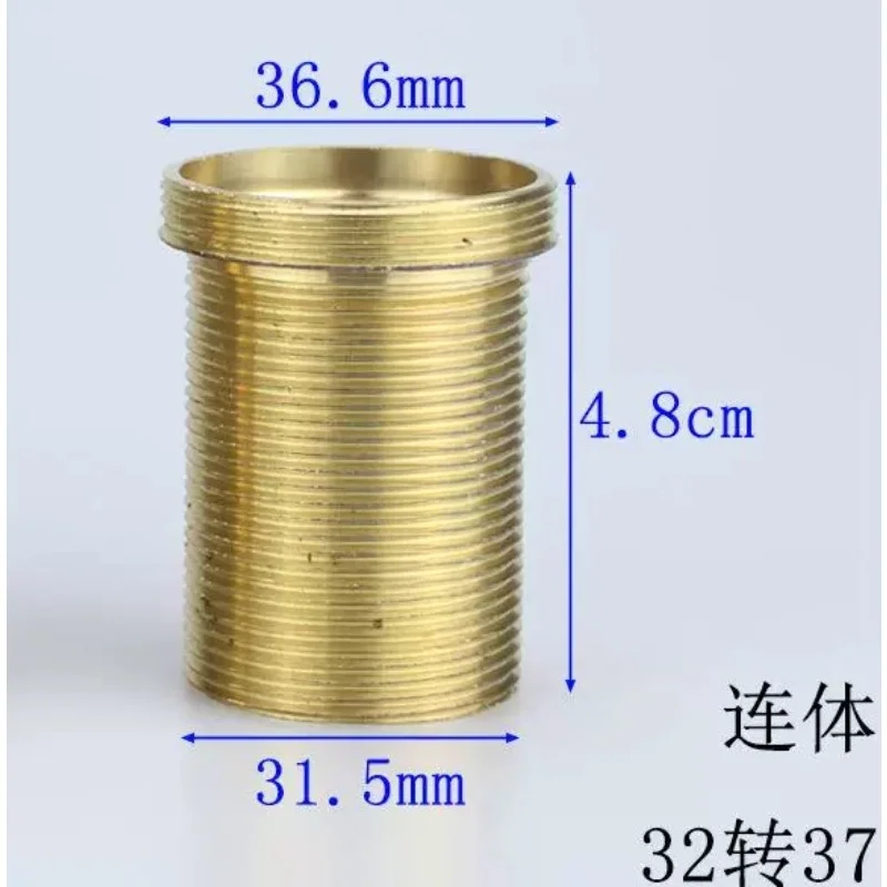 Basin Faucet Installation Accessories Extended Thread Nut High Foot Threaded Tube Special Reducer