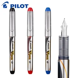 1pcs Japan PILOT Fountain Pen Straight Liquid SVP-20NS Disposable Vpen F Nib Quick Drying Large Capacity School Office Supplies