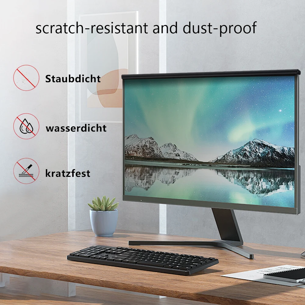فلتر خصوصية للشاشة لشاشة الكمبيوتر ، واقي خصوصية ، مضاد للضوء الأزرق ، مانع للوهج ، شاشة نسبة العرض إلى الارتفاع ، غطاء خصوصية ، 24 بوصة