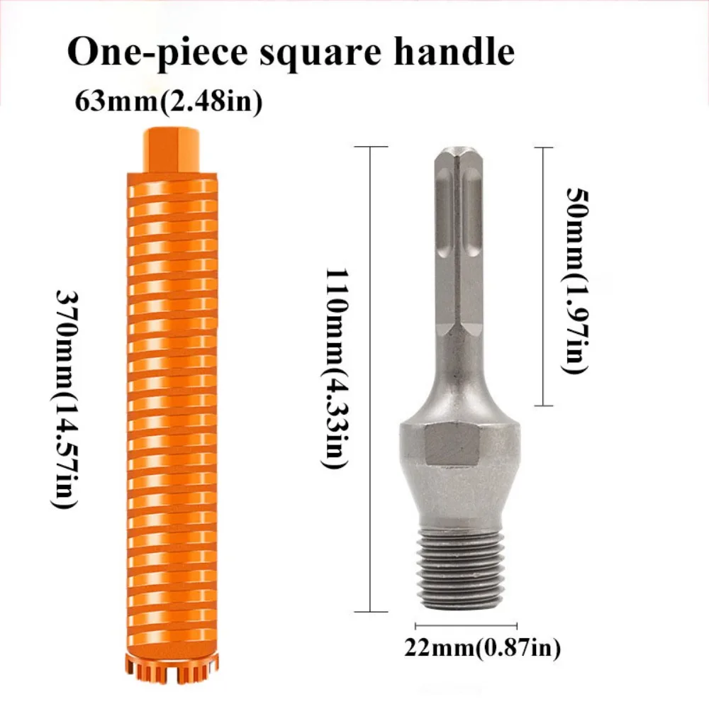 

Fast Drilling Threaded Core Drill Bit Dry Wet Hammer Hard Brick Industrial Grade Drill Bit Professional Grade Masonry