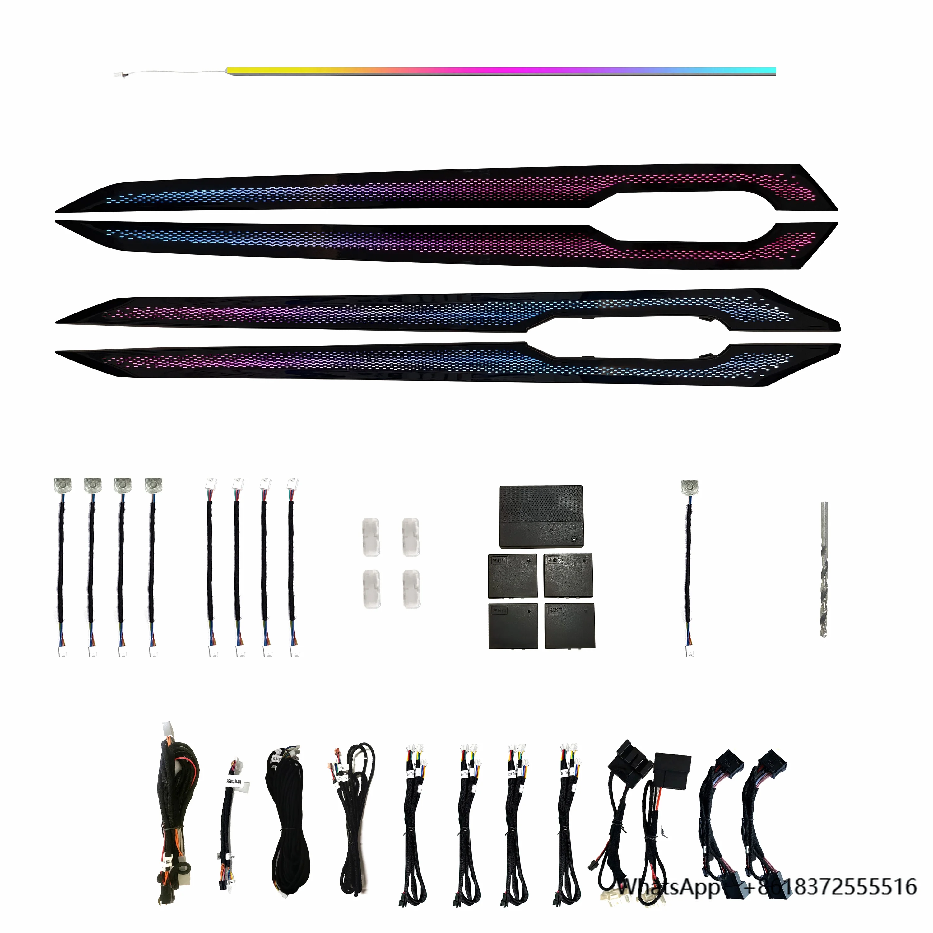 

daOriginal 1:1 Mold Dragon Scale Model rainbow Symphony Dynamic Ambient Light for VW Golf 8(2021-2025)