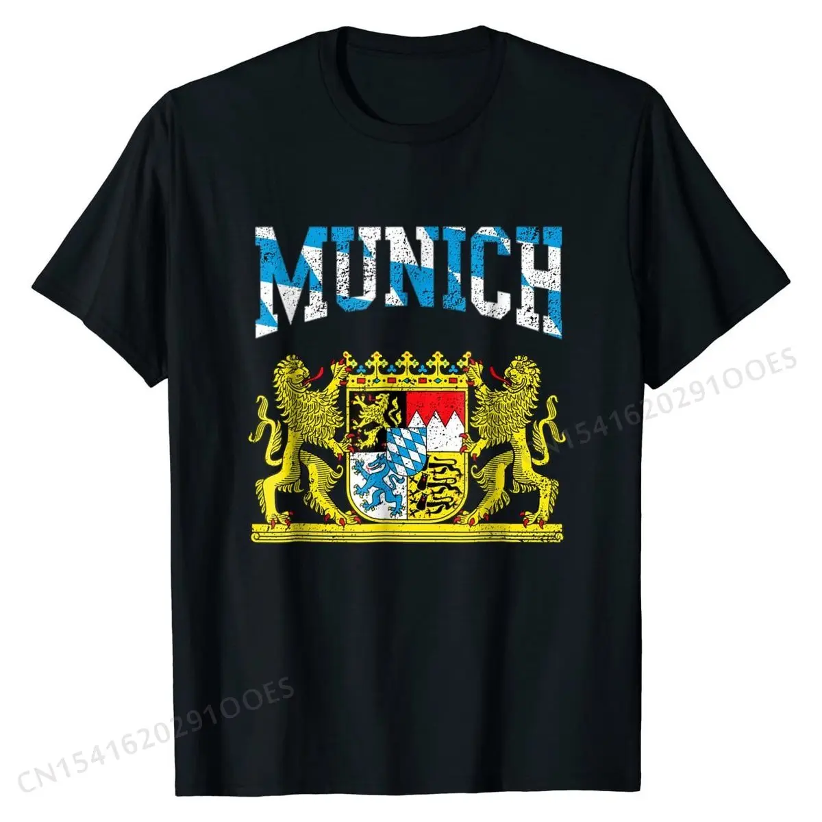 Germany German Oktoberfest T-Shirt Wholesale Men's Top T-shirts Summer Tops & Tees Cotton Fitness Tight