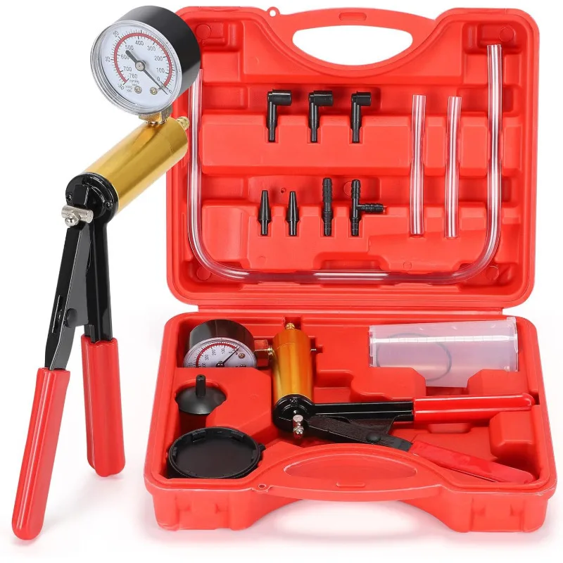 

Manual Vacuum Pump Mechanical Repair Tool Car Brake Oil Replacement Tool Repair Box 5-piece Set Car Mods Cars Accessories
