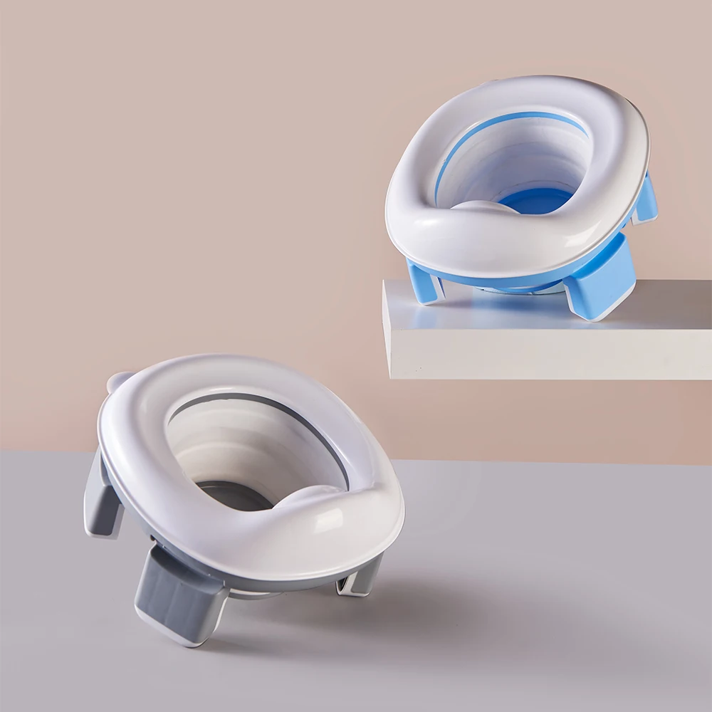 

Многоцветное детское сиденье-тренажер для приучения к горшку, портативное, для путешествий и домашнего использования, с нескользящим покрытием