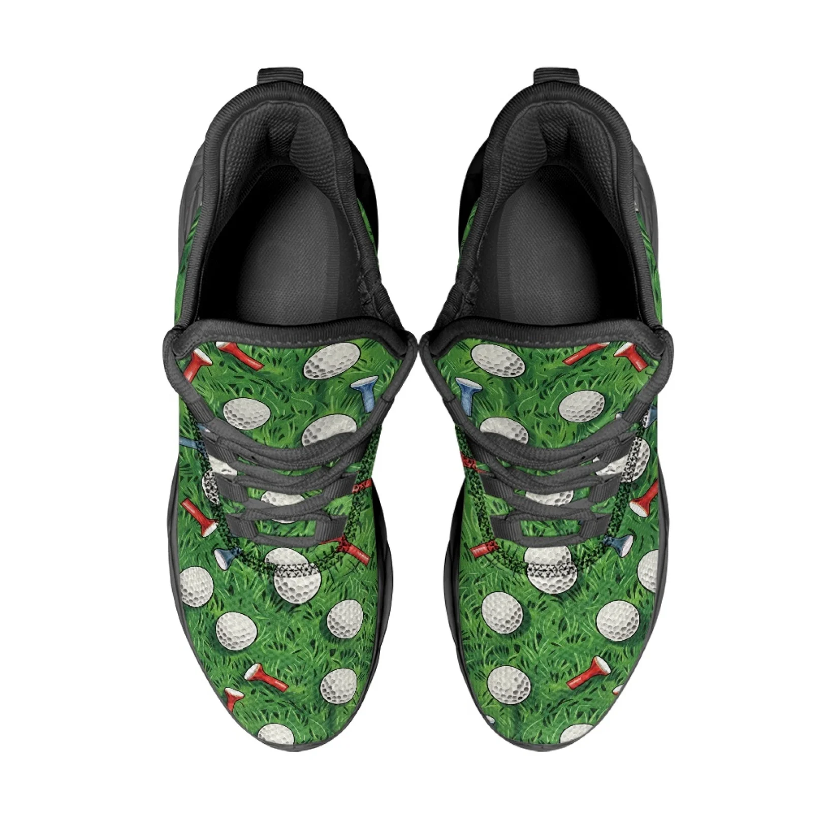 PENSTROLL Golf Ball Tee Casual Fashion Sneakers for Girls Mesh & EVA Work Shoes For Men Men's Racing Shoes