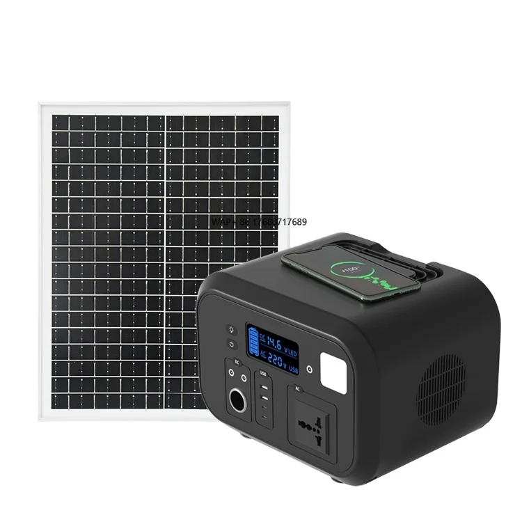 Home Outdoor Small Portable Solar Generator for Mobile Electronic Devices 100W Solar Bank