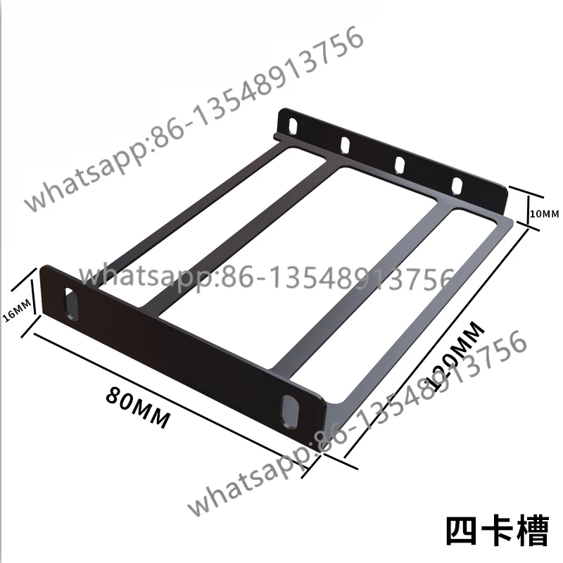 DIY chassis dedicated, graphics card network interface card sound card bracket PCIE support frame
