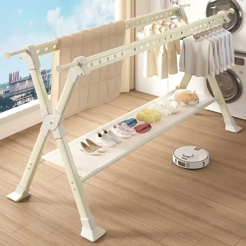 

Outdoor drying rack Folding drying rack Thickened aluminum alloy