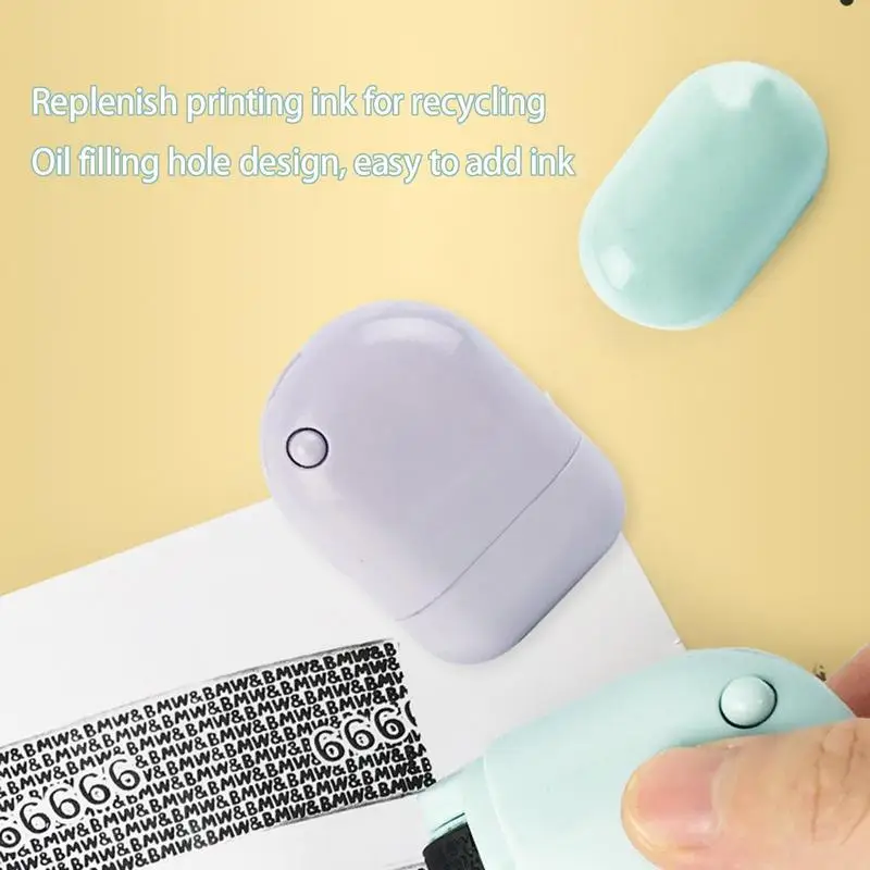 Rolka bezpieczeństwa stempel wodoodporny poufny strażnik z otwieraczem do pudełka ochrona tożsamości prezent dla rodziny przyjaciół sąsiadów