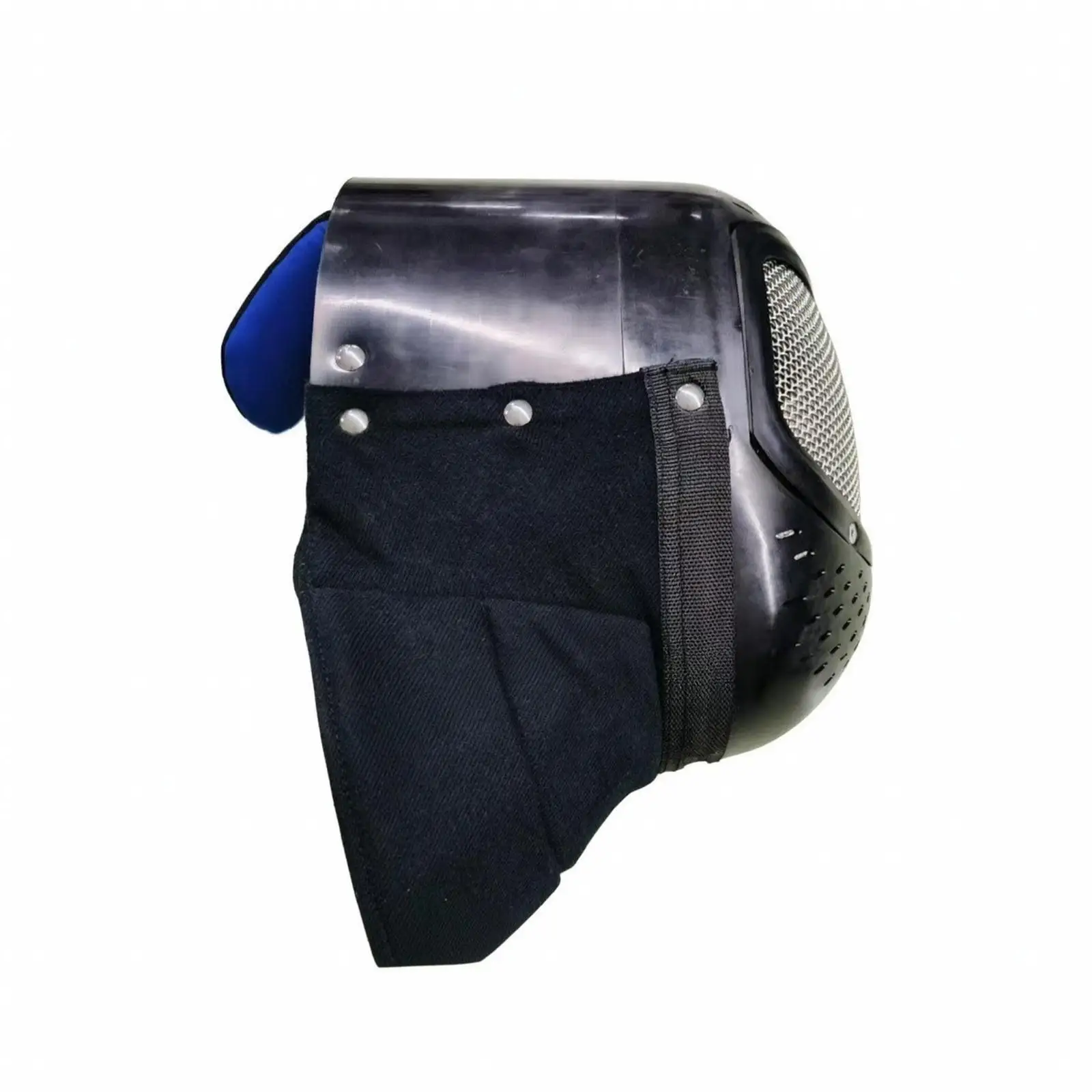 Kids Fencing Helmet with Secure Strap for Youth Training Protective Face Mask with Ventilation