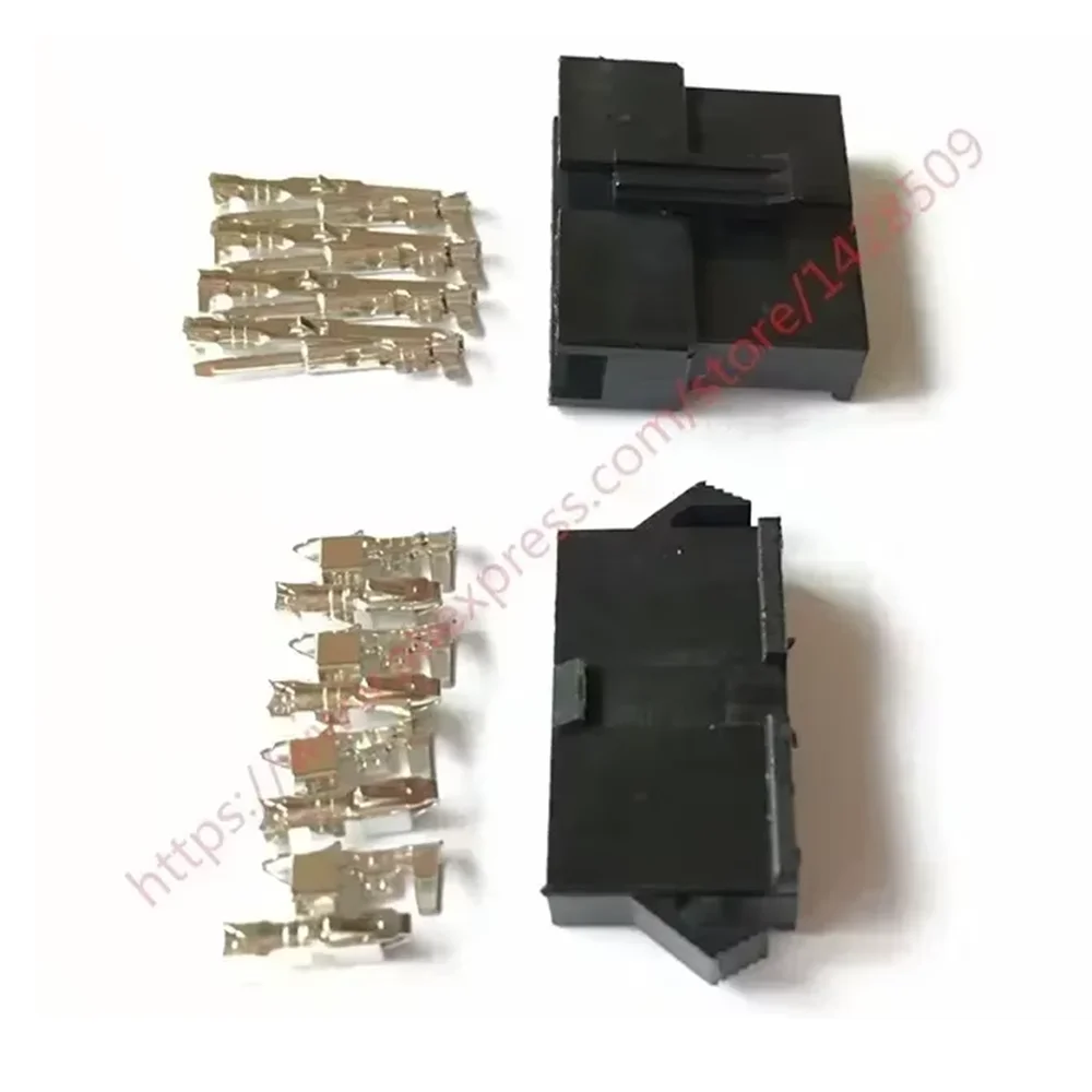 1 Set Male And Female JST 2.54mm SM 8 Pin 8 Way Multipole Connector Plug With Terminal