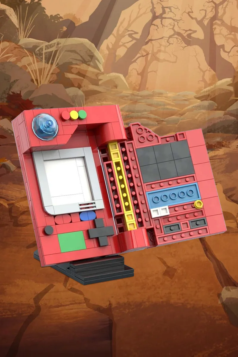 

MOC-220640 Pokedexed Kanto Строительные блоки Модель Pokedexed Kanto Игровая консоль Кирпичи Сборка игрушек Дети DIY Подарки на день рождения