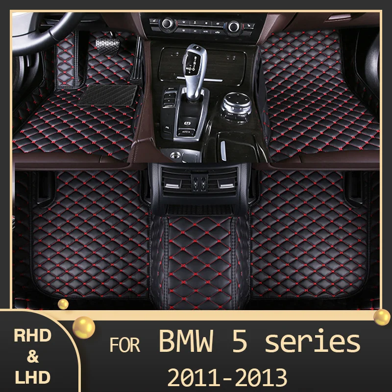 MIDOON Car floor mats for BMW 5 series F10 523i 535i 520i 528i 530i 2011 2012 2013 Custom auto foot Pads automobile cover