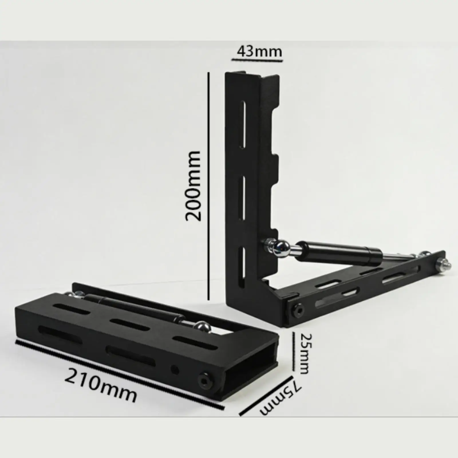

2x Awning Mounting Brackets Automotive Accessories Reliable Replaces Auto Awning Support Awning Roof Brackets for Cross Bar