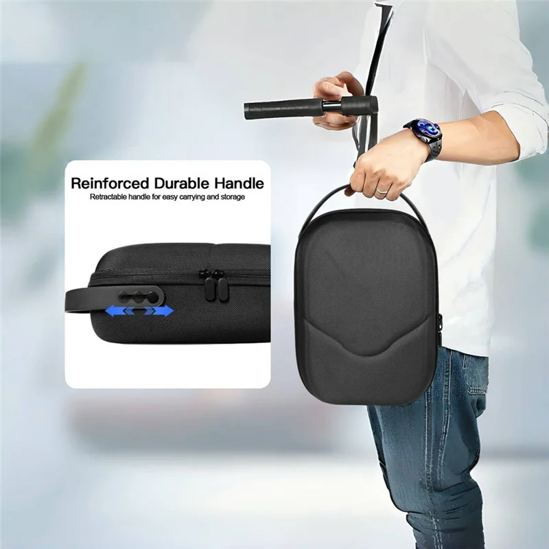 حقيبة حمل لـ Meta Quest 3S VR سماعة الألعاب تحكم السفر حقيبة حمل لملحقات Oculus Quest 3S VR
