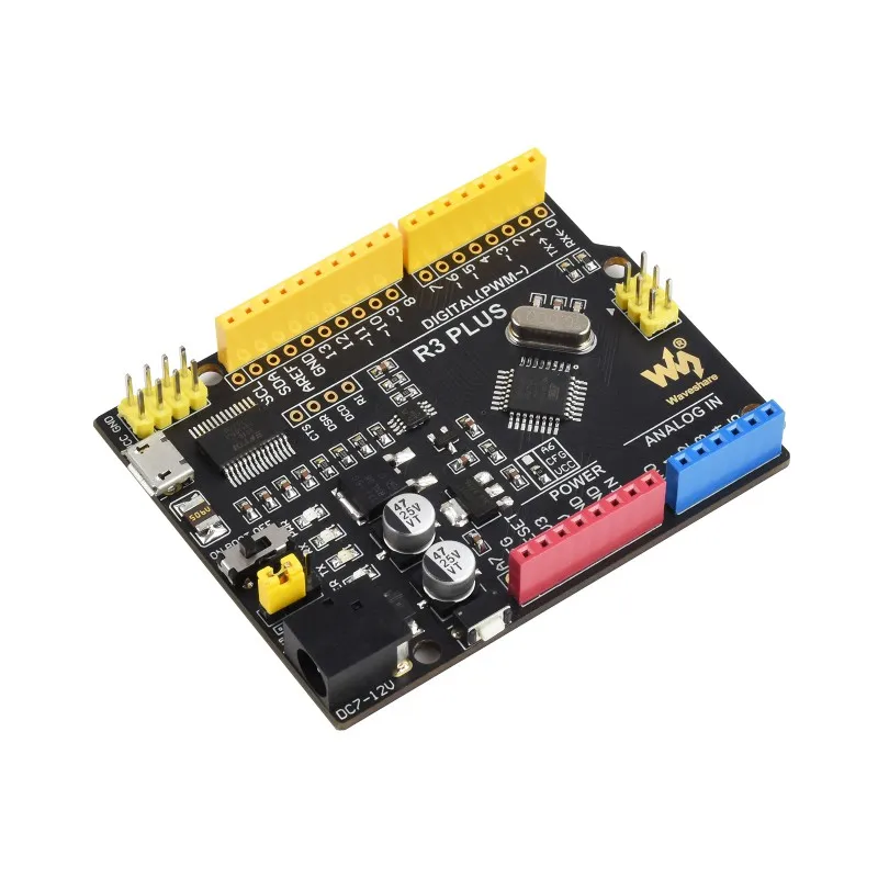 

R3 PLUS, ATMEGA328P Microcontroller Development Board, Arduino-Compatible