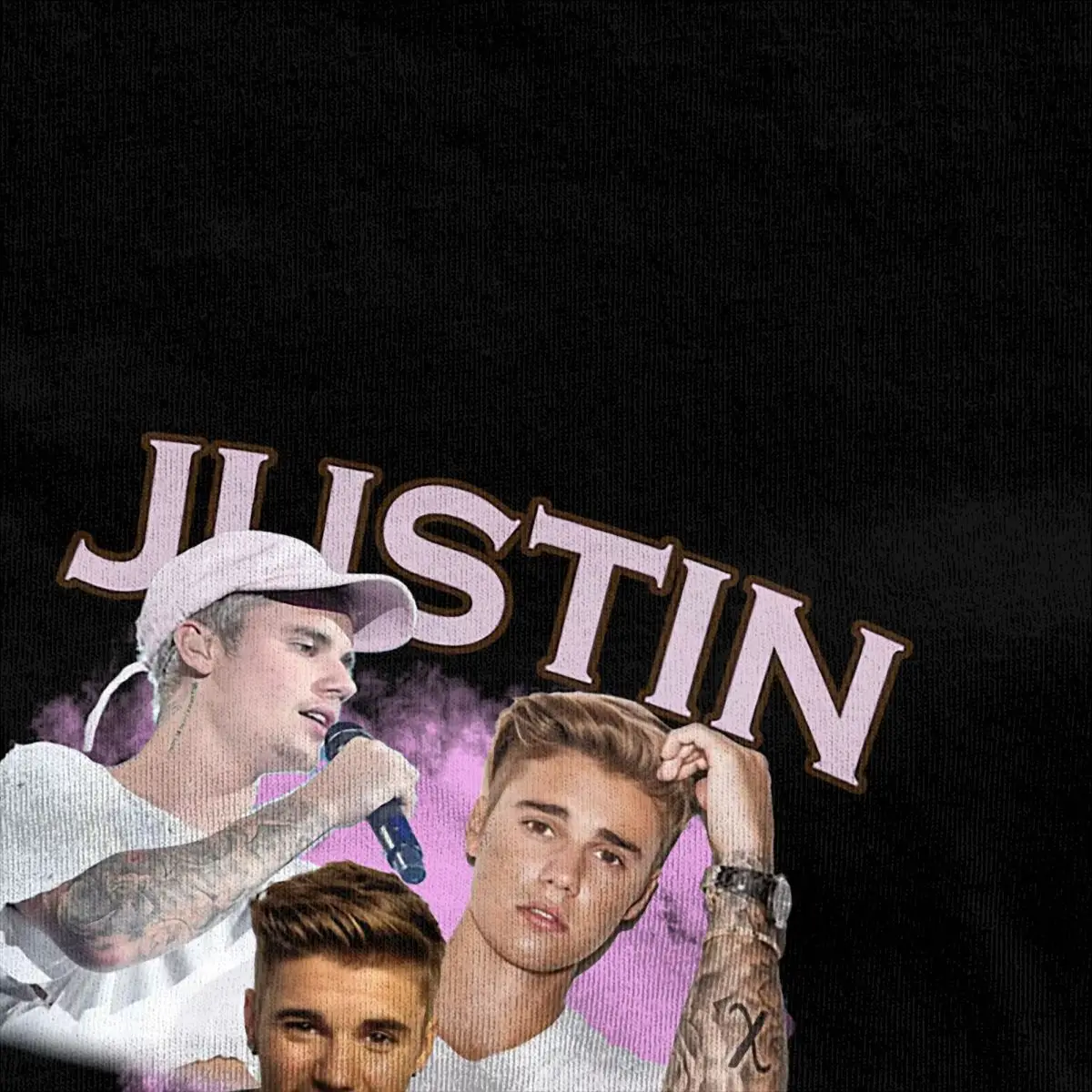 Pink Justin Bieber My Boyfriend Merch Shirt for Men Women Funny 100% Cotton Printed Tee