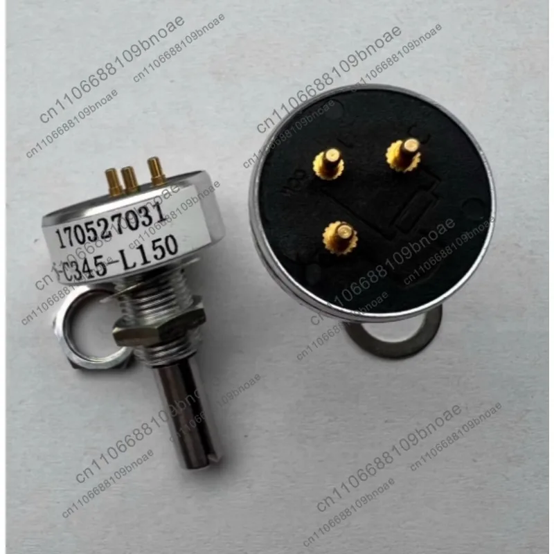1pcs rps022y gold-plated 3-pin infinite rotate electric slotter 2k 5k shaft length 27mm