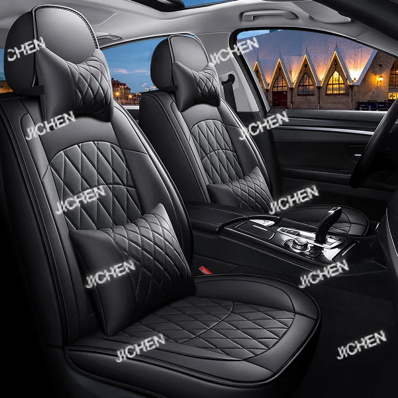 

Neu versandte Artikel car seat cushion all-inclusive universal four-season 3D fully enclosed car seat cushion full leather car p