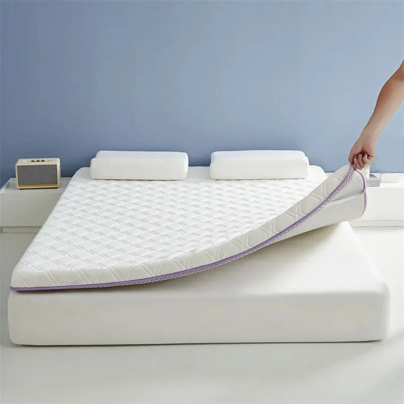 Latex Mattress Curved Fit High Rebound Skin Friendly And Breathable Mat Moisture And Mold Proof Anti Collapse