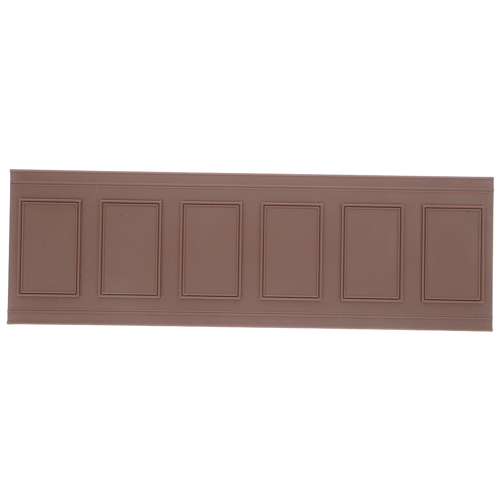 

Dollhouse Wall Trim Self Adhesive Molding Trim Easy Peel and Stick Installation Perfect for Modern Micro Scenes