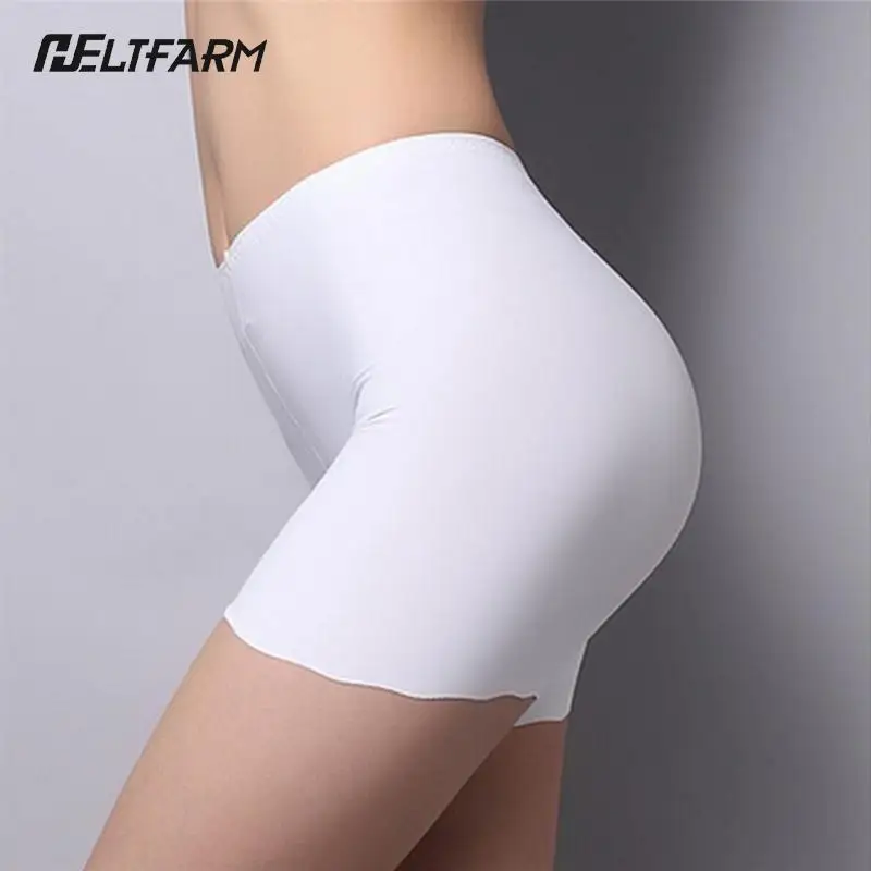 Soft Cotton Seamless Safety Short Pants Summer Under Skirt Shorts Modal Ice Silk Breathable Short Tights Underwear