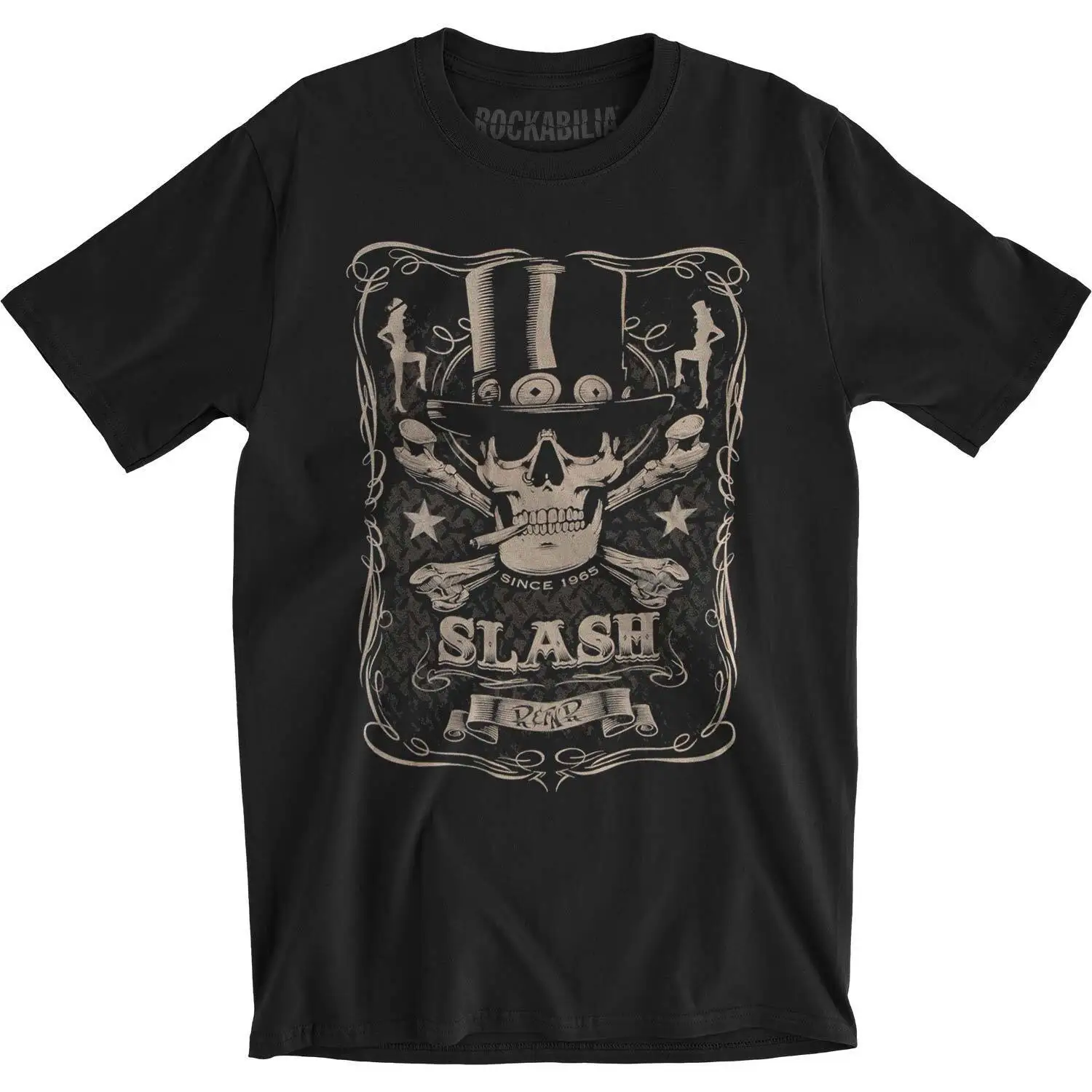 Slash Men's Bottle Of Slash Slim Fit T-shirt Large Black