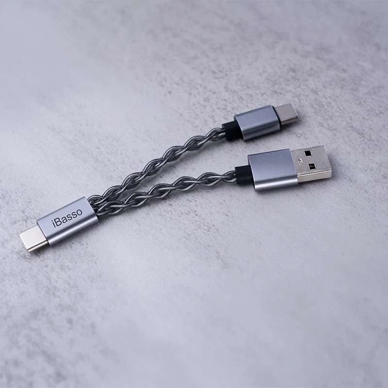 IBASSO CB19 USB C Cable Dongle Separate Power Cable TYPE C TO C Support Cayin HIBY FIIO TANCHJIM MOONDROP DAC Decoder