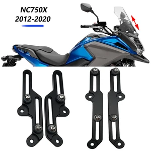 Kính chắn gió có thể điều chỉnh, luồng khí, kính chắn gió, Honda NC750X, NC 750X, 2012-2020, 2015, 2016, 2017, 2018, 2019, 2019 8 Visor bán hàng chính NC750X - №4