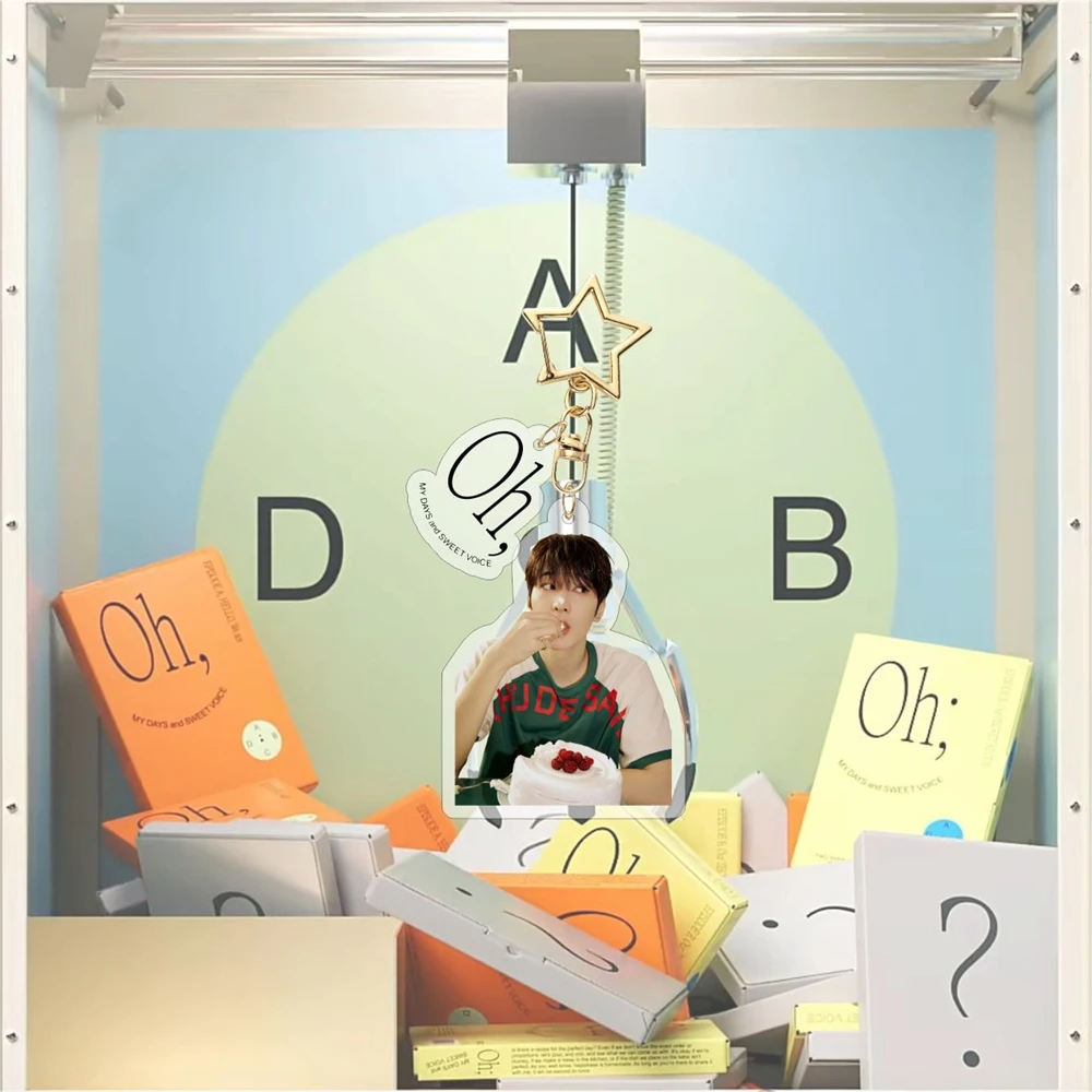 KPOP ST 2025 الكرتون سلسلة مفاتيح مصنوعة من الأكريليك JEONGHAN JOSHUA يونيو هوشي عطلة صور كيرينغ حقيبة قلادة WONWOO WOOZI MINGYU المشجعين هدية