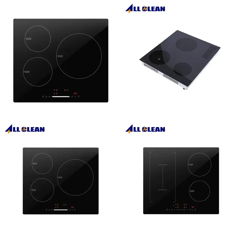 Top-Rated Modern 3-Burner Induction Cooktop Smart Safety Auto-Shutoff Space-Saving 3 Powerful Zones Electric Portable