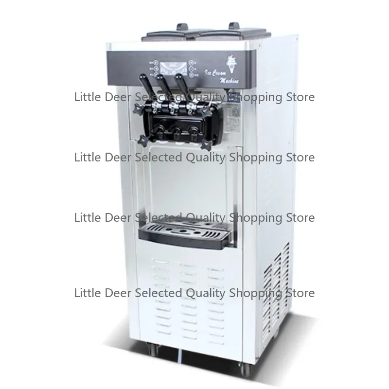 Commercial Frozen 3 Flavors Ice Cream Machine Soft Ice Cream Machine Accept Customized Machine