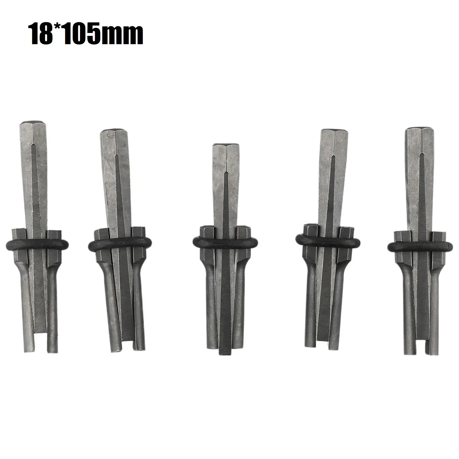 

5PC 5/8 Inch Stone Splitter Plug Wedges Feather Shims Concrete Rock Stone Splitter Concrete Marble Rock Separating Hands Tool