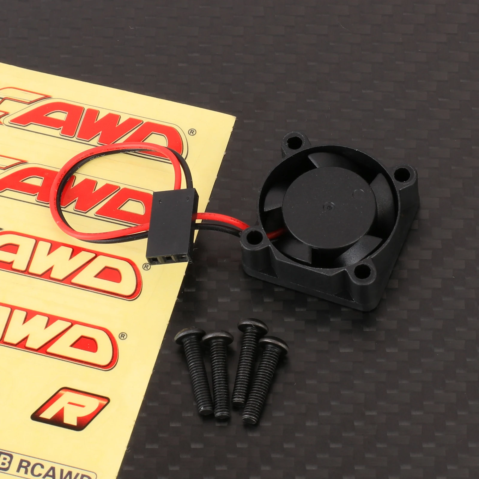 

RCAWD RC Motor Heatsink for 1/18 ARRMA GRANITE TYPHON MOJAVE GROM ARA2102 ARA2106 ARA2306 Cooling Fan 25*25MM Upgrades Parts