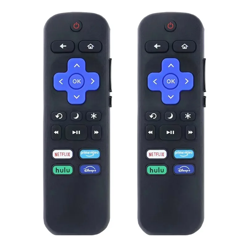 

1/2 Pcs New Replacement Remote Control Fit for All Roku TV, Compatible for TCL Roku/Hisense Roku/Onn Aparatos/Insignia HITACHI