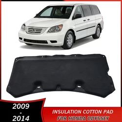 2009-2014 Insulation Cotton Pad for Honda Odyssey 2009 2010 2011 2012 2013 2014 Accessories Sound Heat Cover Soundproof Firewall