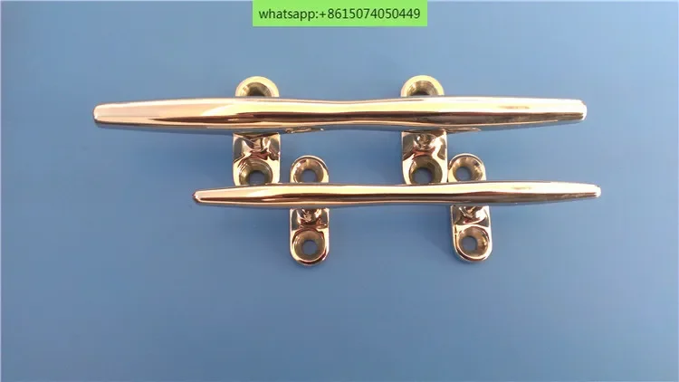 Bocina de barco FRP, bocina de yate, bocina redonda de acero inoxidable para lancha rápida, piezas de cuerda de acero inoxidable para yate