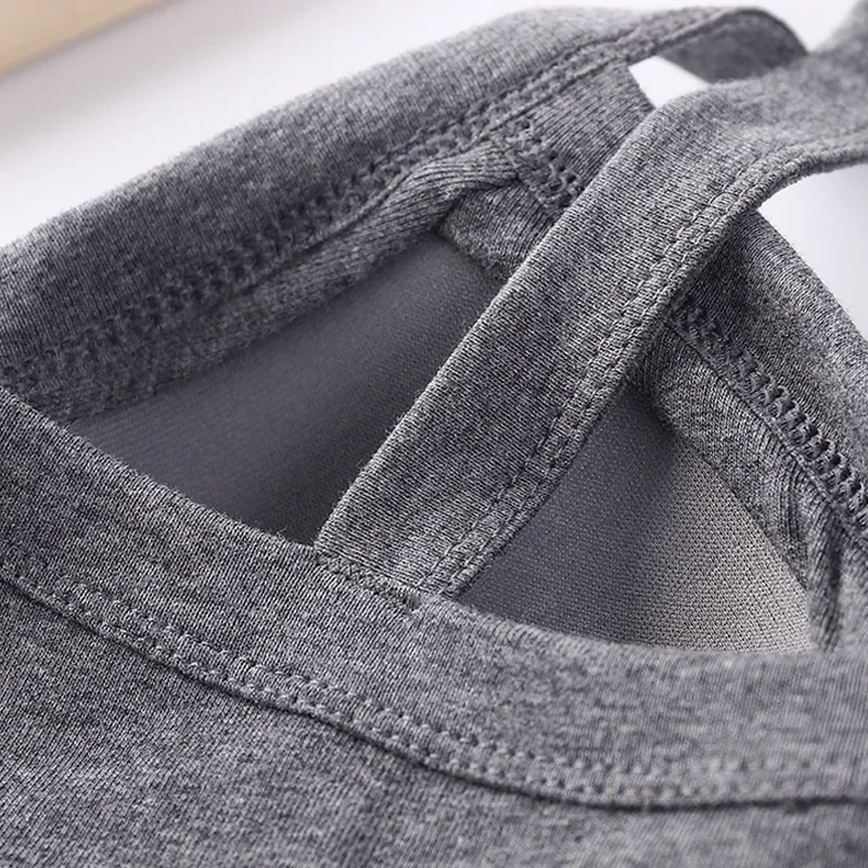 เสื้อชั้นในดันทรงไร้รอยต่อสำหรับผู้หญิงบรา Baju atasan olahraga ผ้าฝ้ายชั้นในดันทรงทรงอกยกทรงสตรีไร้รอยต่อ2024