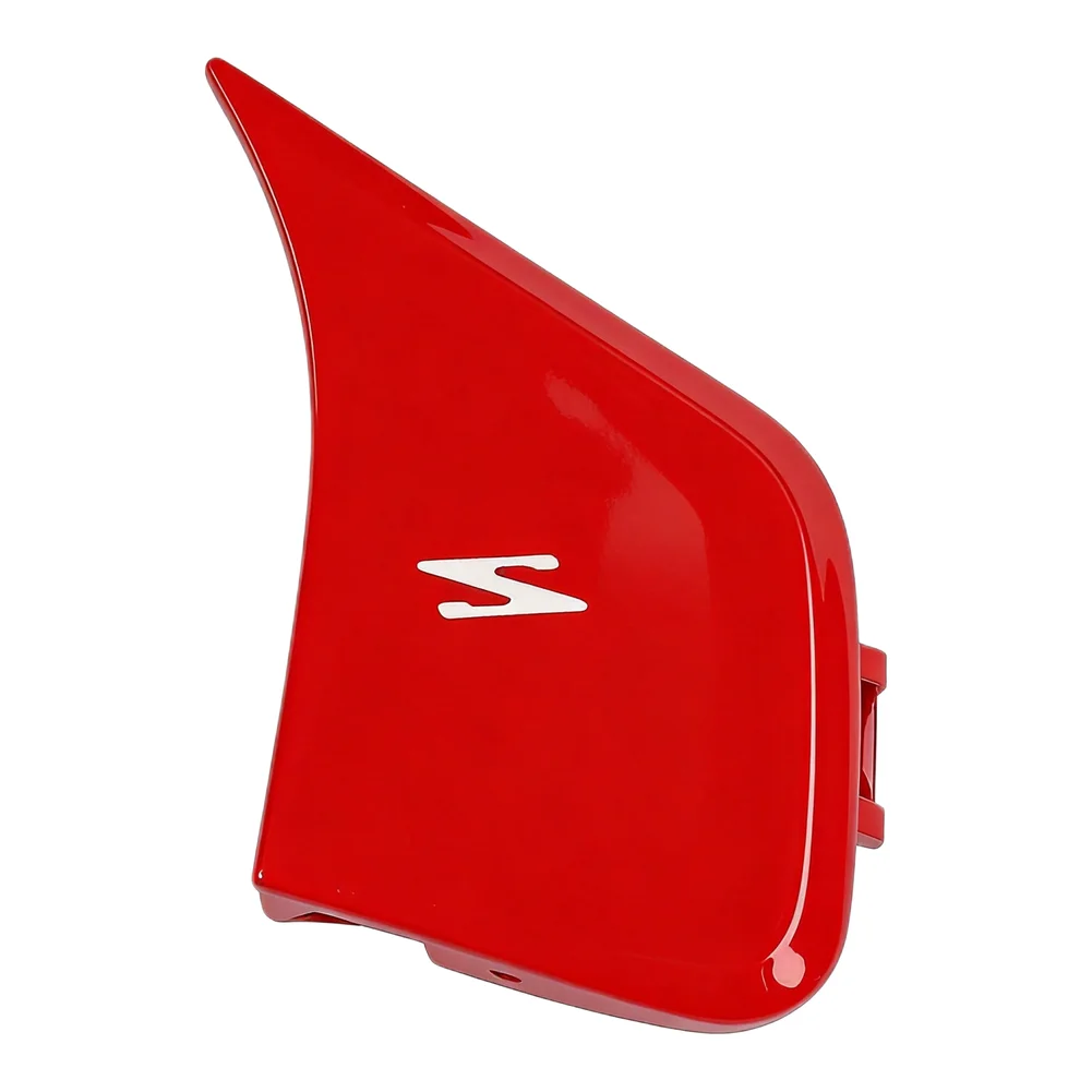 Button Steering Wheel 1x Plastic Red Steering Wheel for z Button Cover Easy To Install For Z06 Z51 2020-2023 for durable