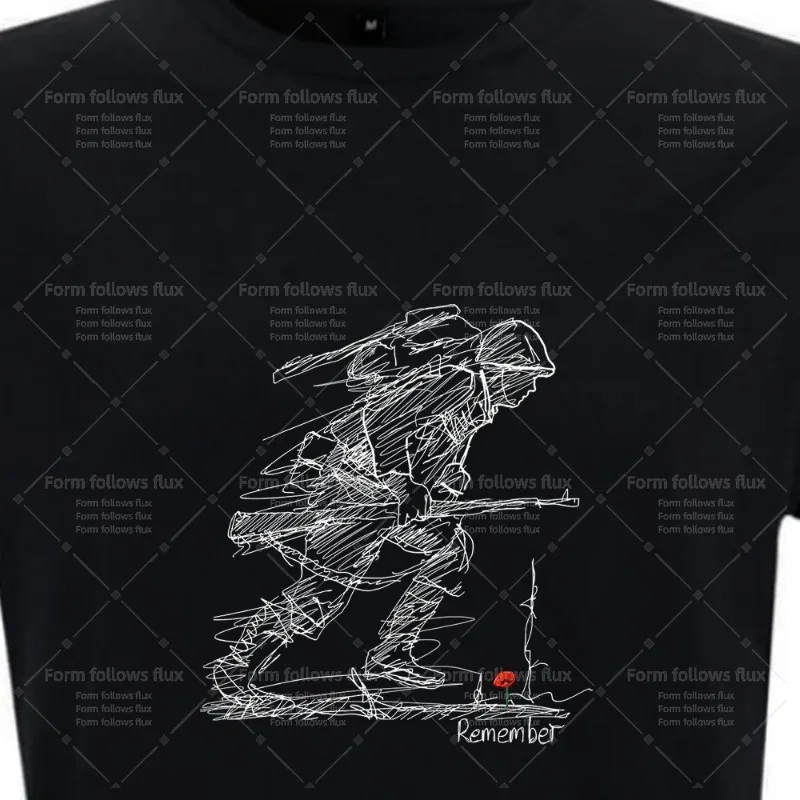 

2026 men T-Shirt Hoodie Soldier – The Royal British Legion Military Vehicles and Trains Remembrance Day Hand Drawn Comic style U